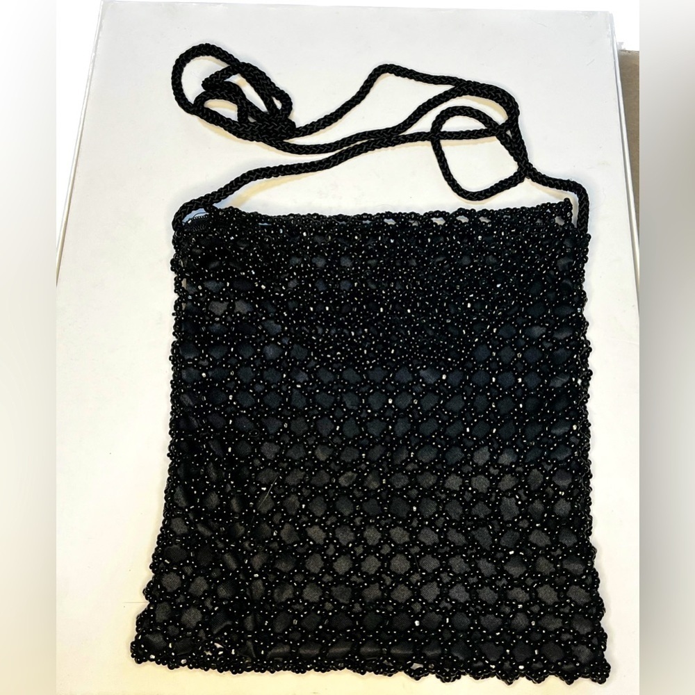 Laura Ashley beaded crossbody with rope strap (PB1)